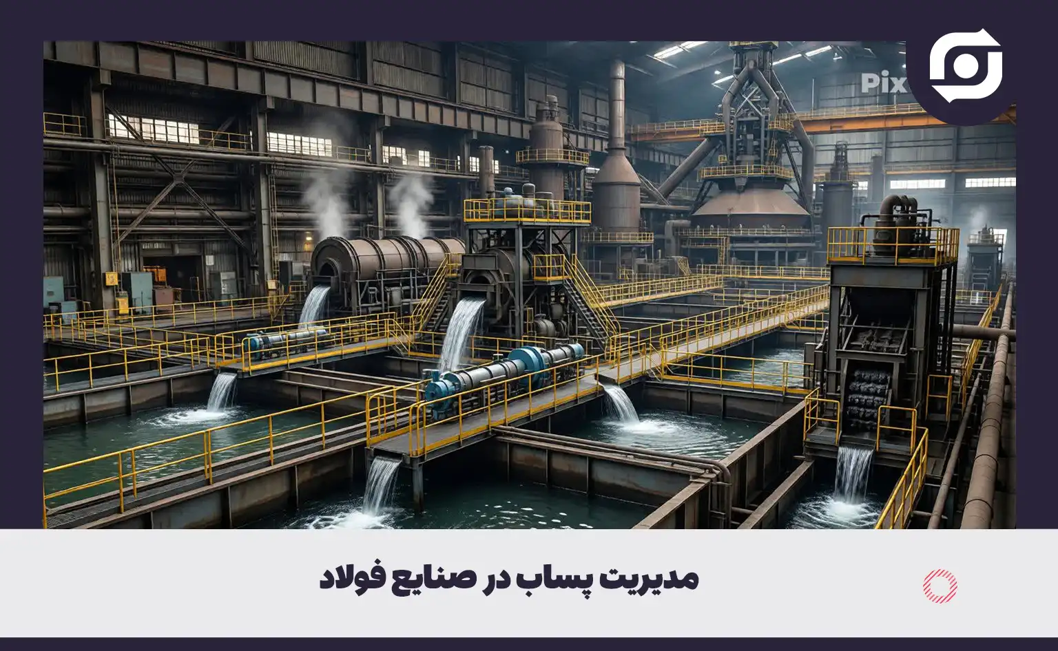 بهینه سازی مدیریت پساب در صنایع فولاد